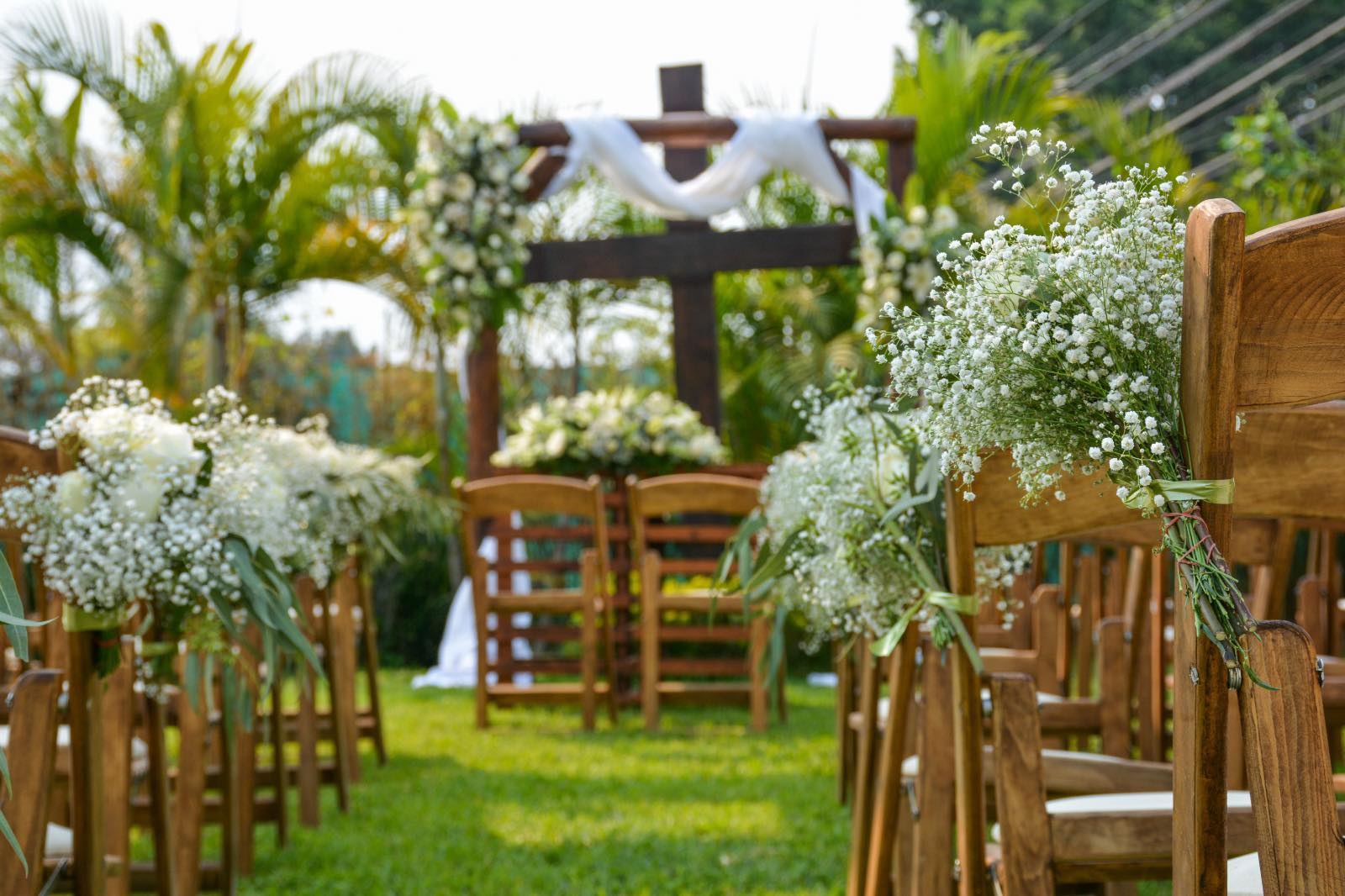 Ceremonia en jardín