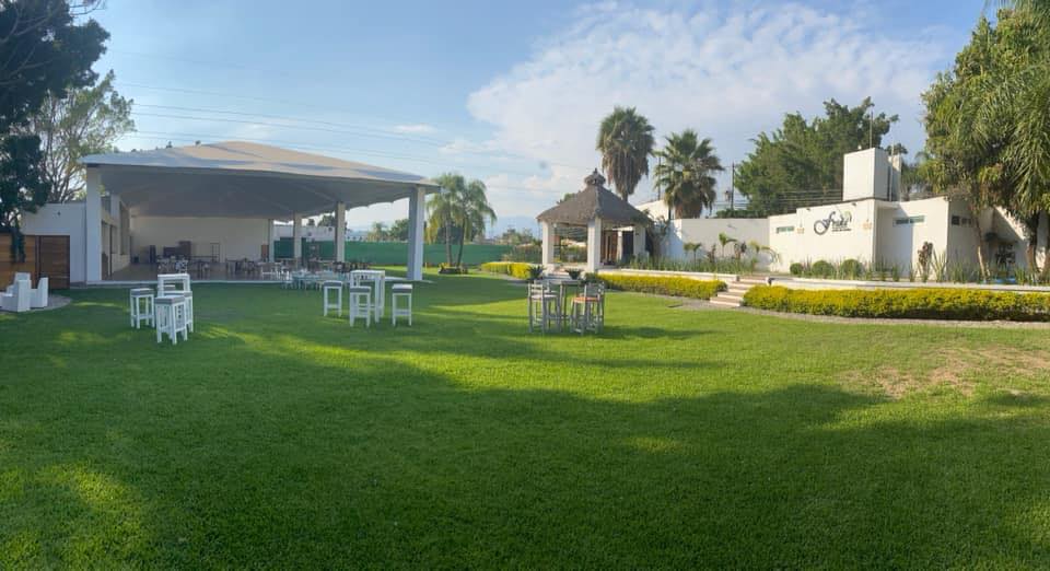 Panorámica del jardín