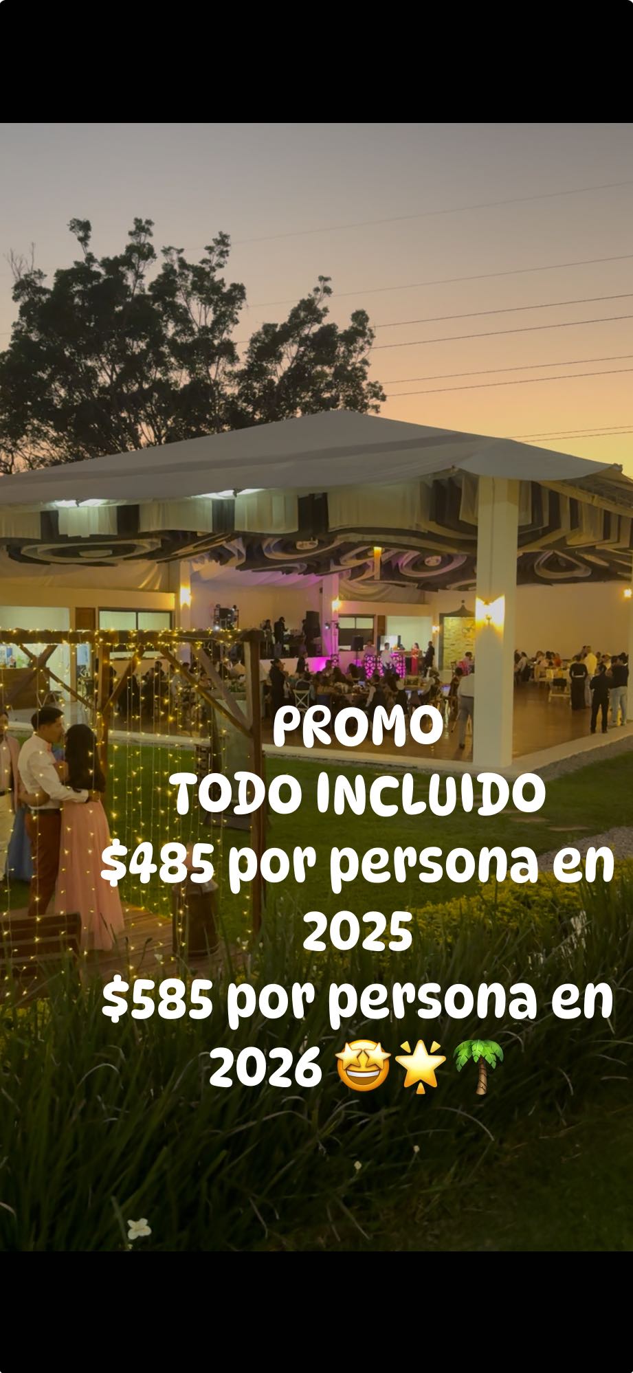 Promoción todo incluido